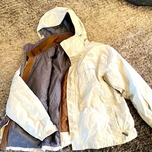 North Face double jacket
